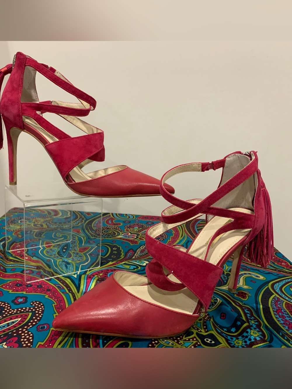 Louise et Cie Pointed-Toe Strappy pump Heel